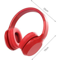 Lenovo Wireless Over Ear Headphone Hd100 Red, Hd100-Rd, Hd100_Rd, Medium