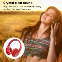 Lenovo Wireless Over Ear Headphone Hd100 Red, Hd100-Rd, Hd100_Rd, Medium