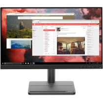 Lenovo L-Series - L22E-30, 22 Inch (55.88 Cm) 1920 X 1080 Pixels Fhd Va Ultraslim Monitor Led (Raven Black)
