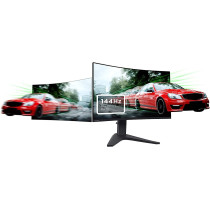 Lenovo 66A2GACBUK G32Qc-10(G19315QG0) 31.5 Inches LED Gaming Monitor With Stand, Black