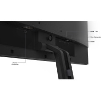 Lenovo L-Series 68.58 Cm (27 Inch) (68.58 Cm) Fhd Ips Ultraslim Monitor, Tuv Eye Comfort Low Blue Light, Raven Black