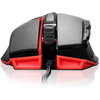Lenovo Y (Precision Gaming Mouse With 8200DpiUp To 1000Hz Polling Rate, Five Different WeightBlack/Red