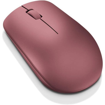 Lenovo 530 Full Size Wireless Computer Mouse For Pc, Laptop, Computer With Windows - 12 Months Battery Life - Cherry Red