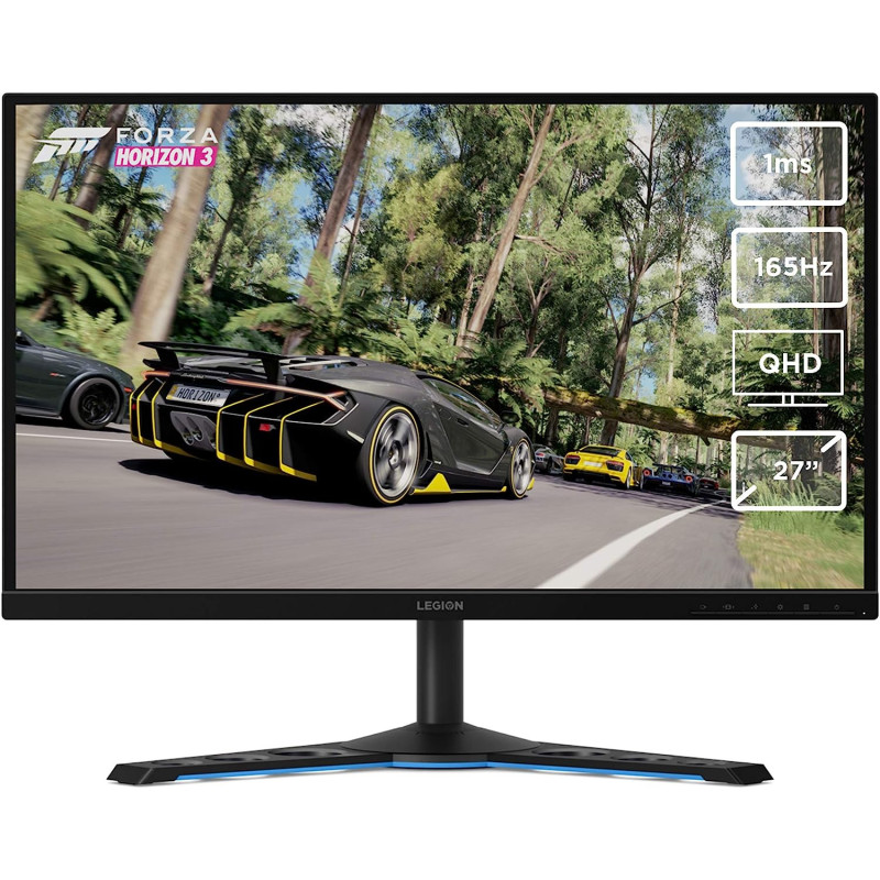 Lenovo 65Eegac1Uk Y27Q-20(A19270Qy2) 27 Inches Led Gaming Monitor With Stand, Raven Black
