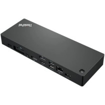Lenovo Thinkpad Universal Thunderbolt 4 Dock Uk/Hk/Sgp/Mys, Black, 40B00135Uk