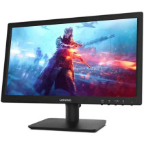 Lenovo - D19-10, 18.5 Inch200 Nits Brightness HDMI And VGA Port, Raven Black