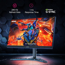 Lenovo Legion 62.23Cm (24.5-Inch) Fhd Gaming Near Edgeless Monitor, Ips Panel, Y25-25 (Raven Black)