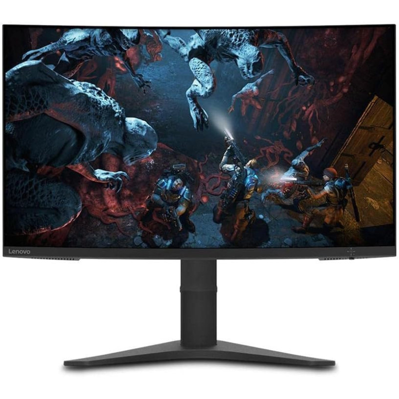 Lenovo G32Qc-10 31.5 Inch QHD Curved Gaming Monitor 1440P AMD Freesync Premium Vesa Mount 66A2GCCBUS Black