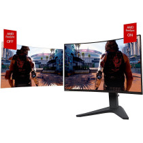 Lenovo G32Qc-10 80 Cm (31.5 Inch Zoll, 2560X1440 WQHD 144Hz Wideview, Entspiegelt) Monitor (Amd Radeon Freesync, Hohenverstellbar)