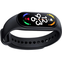 Xiaomi Mi Smart Band 7 1.67 Amoled Hd Display 100+ Custom Faces Heart Rate Sleep Monitoring 110 Sports Mode - Black