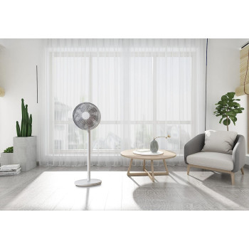 Xiaomi Mi Jllds01Xy Smart Standing Fan 1C/ 2 Lite Home App Controlled/Alexa/Google - WhiteMin 1 Year Manufacturer Warranty