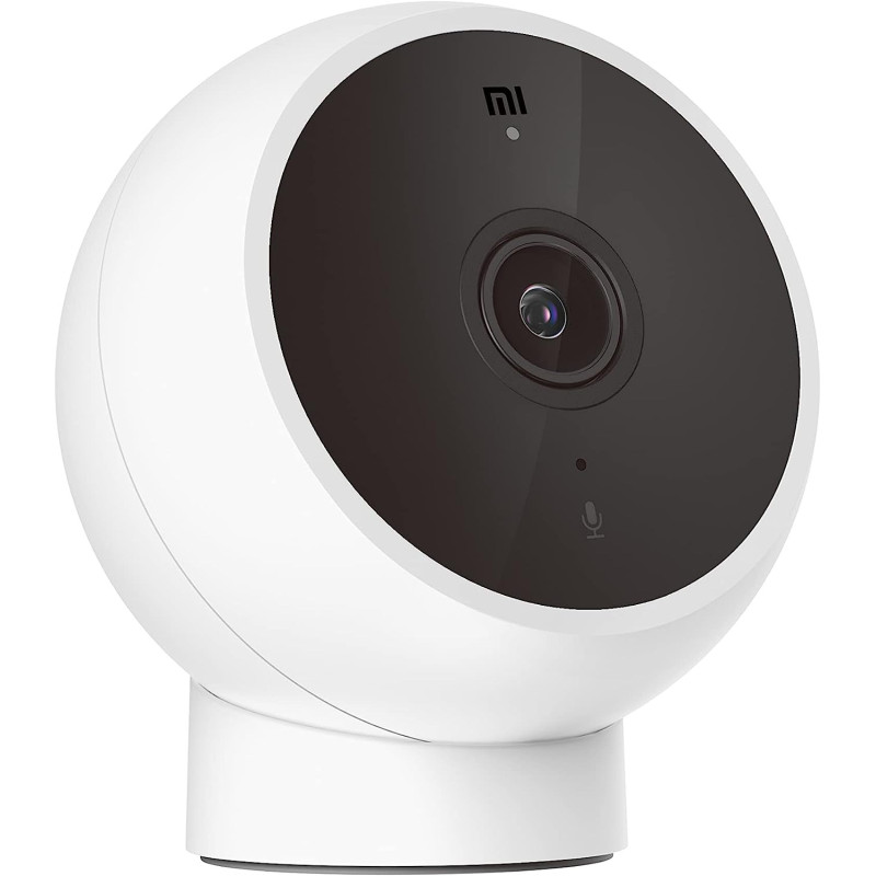 Xiaomi Mi Home Security Camera 2K - Magnetic Mount 180 Rotating Magnetic Mount Infrared Night Vision- White, Mjsxj03Hl