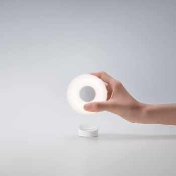 Xiaomi Mi Motion-Activated Night Light 2 Bluetooth 3 In Smart Light- Lighting/Motion Detection/Light Detection- Mjyd02Yl-A, White