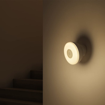 Xiaomi Mi Motion-Activated Night Light 2 Bluetooth 3 In Smart Light- Lighting/Motion Detection/Light Detection- Mjyd02Yl-A, White