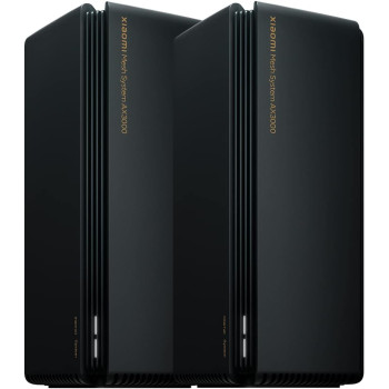 Xiaomi Mesh System Ax3000 Wi-Fi 6 Router (2-Pack),Black,33592