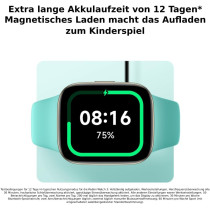 Xiaomi Redmi Smart Watch 3 Black- 1.75 Inch Amoled Touch Display, 5Atm Water Resistant, Calori Consumption