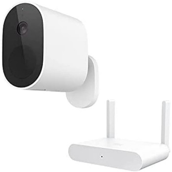 Xiaomi Mi Wireless Outdoor Security Camera 1080P Set Multi-Camera Solution - 130 Wide-Angle Wire-Ios White