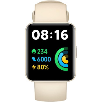 Xiaomi Redmi Smart Watch 2 Lite Ivory 1.55 Inch Touch Screen, Sleep And Heart Rate Monitor, Fitness Activity Tracker