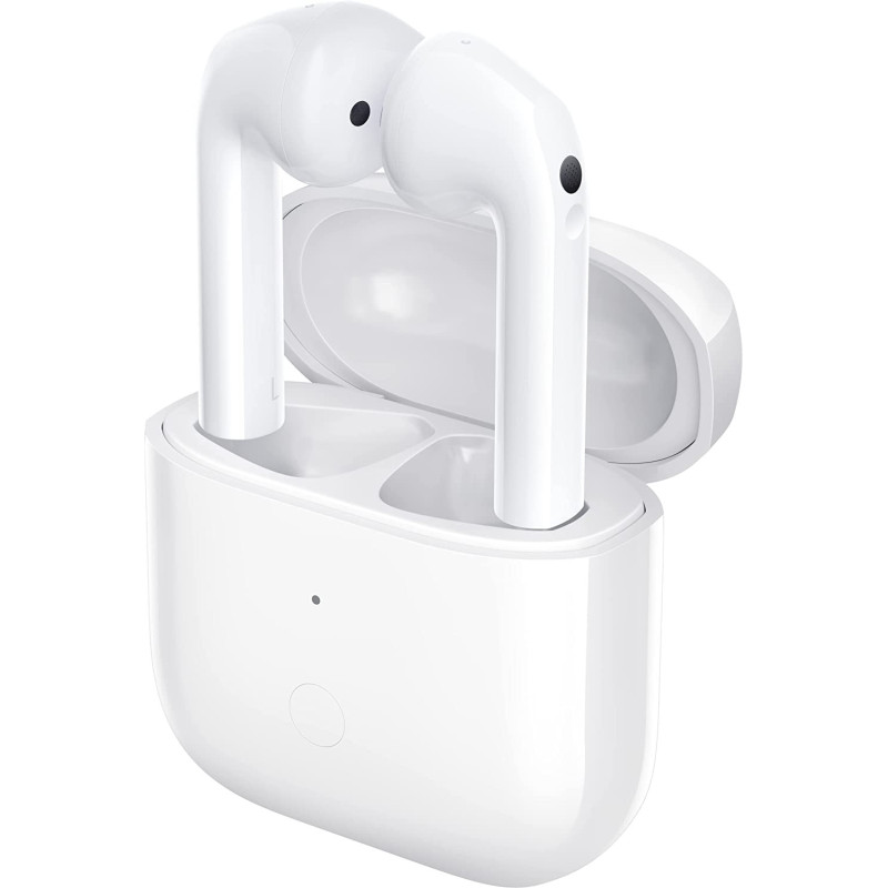 Xiaomi True Wireless Earbuds Redmi Buds 3, Bluetooth 5.2 Low Latency Noise Cancellation Semi In Ear Headphone, White