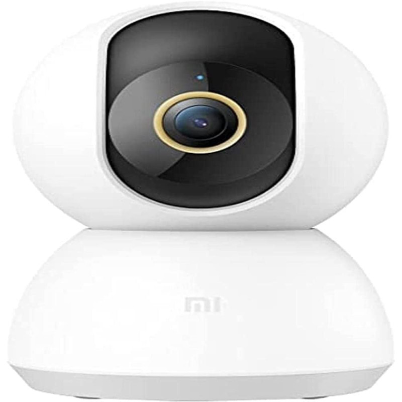 Xiaomi Mi 360 Home Security Camera 2K, Surveillance Camera, Human Detection With Ai -6P Lens -Aperture F1.4, White