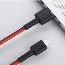 Xiaomi Mi USB-C To USB-C Cable 5A/100W Sync Fast Charge Flexible 480Mbps - For Smartphones/Powerbanks - Red
