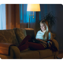 Xiaomi Gpx4026Gl Mi Smart Led Bulb (Warm White) Smart Controls Wi-Fi Smart Voice W/Google Assistant, Amazon, Alexa - White