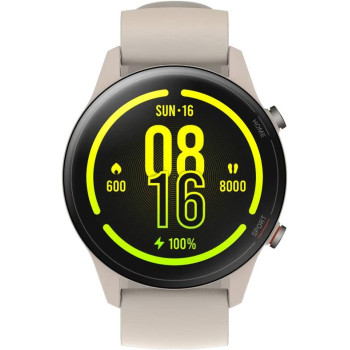 Xiaomi Mi Watch Beige Smart Sport Watch, 1.39 Inch Anti-Scratch Amoled, Sleep Monitor, 16 Days Battery Life