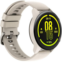 Xiaomi Mi Watch Beige Smart Sport Watch, 1.39 Inch Anti-Scratch Amoled, Sleep Monitor, 16 Days Battery Life