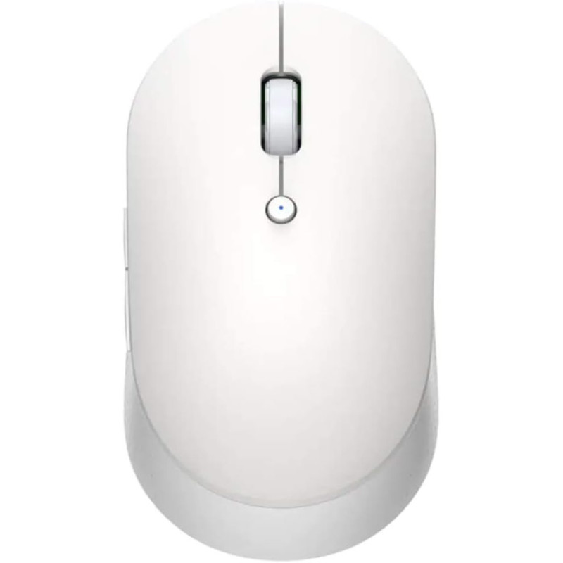 Xiaomi X-Hlk4040Gl Mi Dual Mode Wireless Slim Mouse Silent Edition, Global Version - Aluminum Housing - White