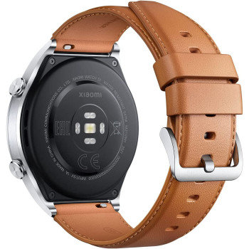 Xiaomi Watch S1 Silver- 1.43 Inch Touch Screen Amoled Hd Display 12 Days Battery Life, Gps, 117 Fitness Modes, 200+ Faces