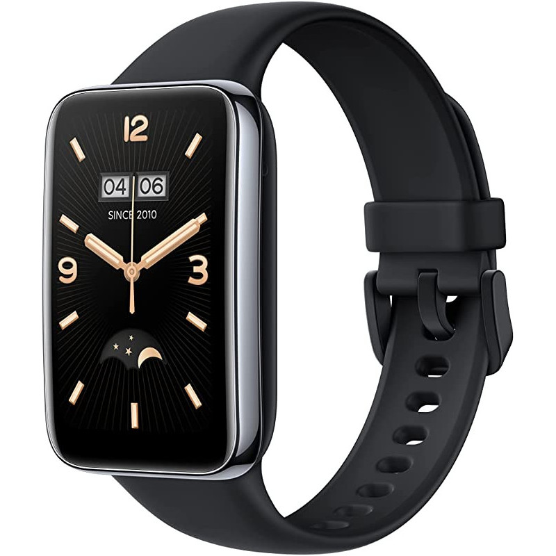 Xiaomi Band 7 Pro Smart Bracelet Amoled Screen Gps Blood Oxygen Fitness Waterproof Pro, Black, One Size