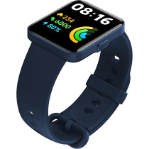 Xiaomi Redmi Smart Watch 2 Lite Blue - 1.55 Touch Screen, 5Atm Water Resistant, 10 Days Battery, Gps, 100+ Sports Mode