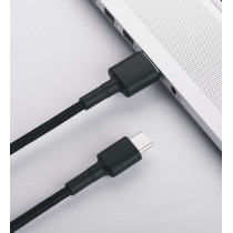 Xiaomi Mi USB-C To Cable 5A/100W Sync Fast Charge Flexible 480Mbps - For Smartphones/Powerbanks/Dji/Gps/Dvr, Black