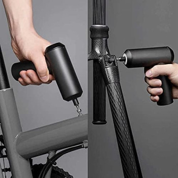 Xiaomi Mijia Cordless Rechargeable Screwdriver 3.6V 2000Mah Li-Ion 5N.M Electric Screwdriver With 12 Pcs S2 Screw Bits Black