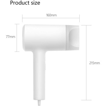 Xiaomi Mijia Lonic Hair Dryer 1800W Water Ion Electric Hair Dryer Quick Dry Water Ion Protect Hair Smart Temperature Control Dryer