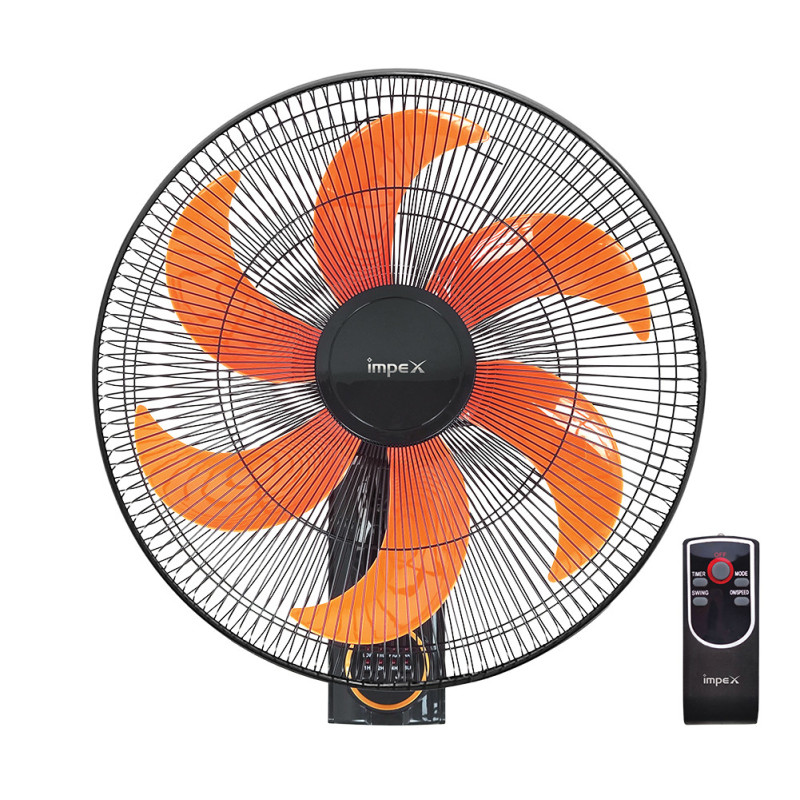 Impex WF 7503 Wall Fan Featuring Three Speed Selection