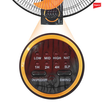 Impex WF 7503 Wall Fan Featuring Three Speed Selection