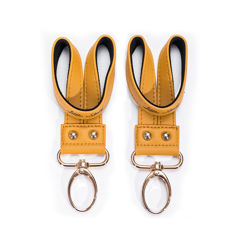 Little Story Premium Stroller Hooks - Khaki For All ages, Unisex (LS_HK2_IV)