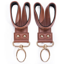 Little Story Premium Stroller Hooks - Brown For All ages, Unisex (LS_HK2_BR)