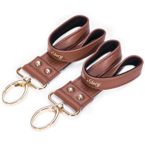 Little Story Premium Stroller Hooks - Brown For All ages, Unisex (LS_HK2_BR)