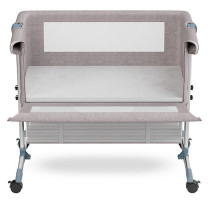 Teknum Bedside Crib - Ivory For 0-2Years, Unisex (TK_BSC_IV)