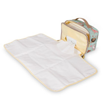 Sunveno Diaper Changing Clutch w/t Mat-Green dream For All Ages, Unisex (SN_CKB&P_GR)