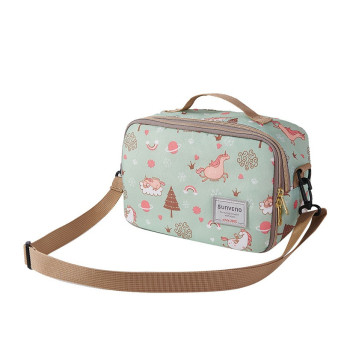 Sunveno Diaper Changing Clutch w/t Mat-Green dream For All Ages, Unisex (SN_CKB&P_GR)