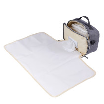 Sunveno Diaper Changing Clutch w/t Mat-Grey For All Ages, Unisex (SN_CKB&P_GY)