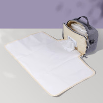 Sunveno Diaper Changing Clutch w/t Mat-Grey For All Ages, Unisex (SN_CKB&P_GY)