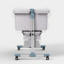Teknum Bedside Crib - Grey For 0-2Years, Unisex (TK_BSC_GY)