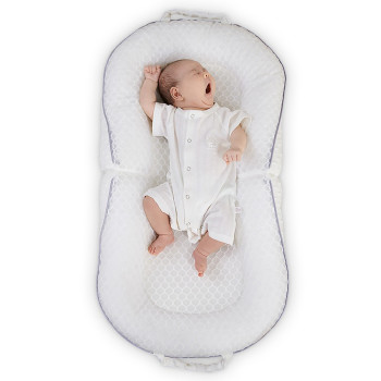 Sunveno - DuPont Baby Nest Wings - White For 0-12Months, Unisex (SN_DBNW_WH)