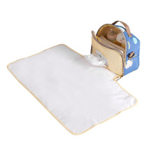 Sunveno Diaper Changing Clutch w/t Mat- Unicorn Blue For All Ages, Unisex (SN_CKB&P_BU)
