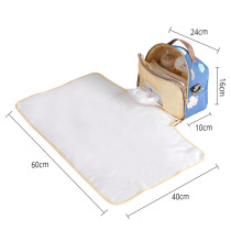 Sunveno Diaper Changing Clutch w/t Mat- Unicorn Blue For All Ages, Unisex (SN_CKB&P_BU)