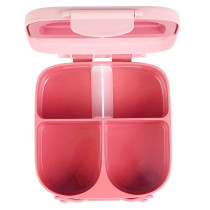 Eazy Kids Bento Lunch Box w/t handle- Pink For All ages, Unisex (EZ_LBRBEY_PI)